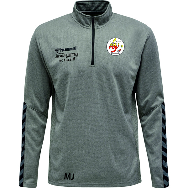 Zip Sweatshirt Grau