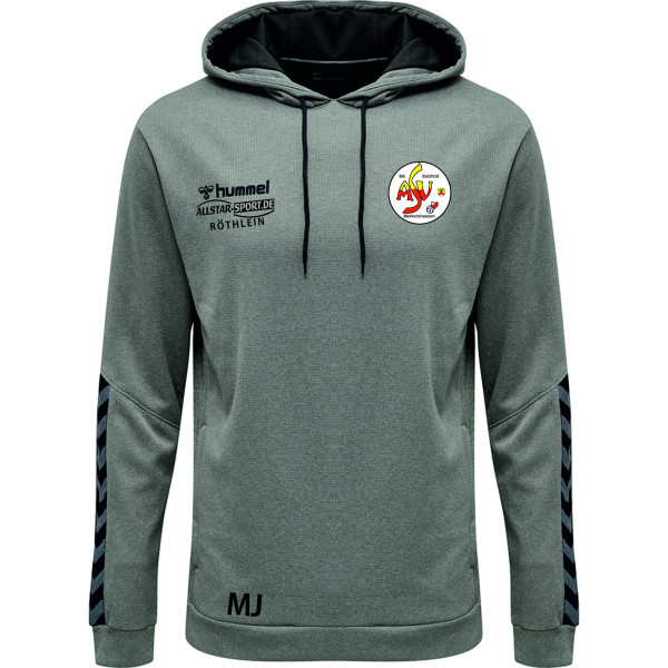 Zip Hoodie Kapuzenshirt Grau